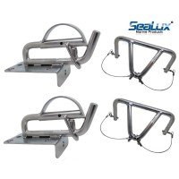 SeaLux Snap Davits for inflatable Dinghy Instant Lock System Easy Lift Kit