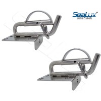 SeaLux Snap Davits Spring Loaded Easy Lock Platform Mount Base Only