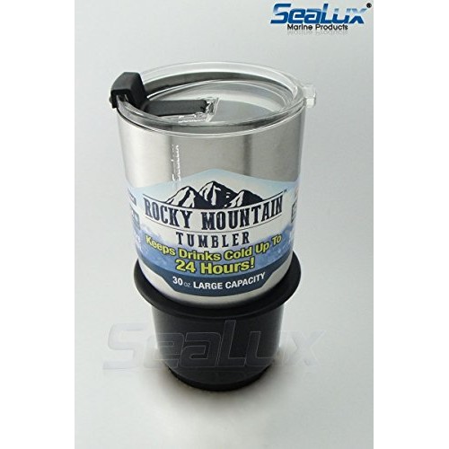 Steampunk YETI Trap Yeti Cup Holder Folds Flat Yeti Holder for Yeti 30 Oz  Tumblers Marine Grade Bolts to Anything 