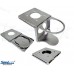 SeaLux Stainless Steel Under Mount Sliding Pop Out Drink Cup Holder for Deck Chair, Table, Boat, RV