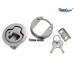 SeaLux Marine 2-3/8" Locking Slam Pull Latch Lift for Hatch and Drawer 316 Stainless Steel with 2 Keys