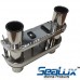 SeaLux Fishing Rod Holder Tackle Rack Stainless Steel 2 Pole