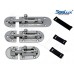 SeaLux Marine 316 Stainless Steel 5-1/4" Heavy Duty Locker Latch Slide Barrel Bolt for Marine Boat Window/Door / Hatch