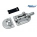 SeaLux Marine 316 Stainless Steel 5-1/4" Heavy Duty Locker Latch Slide Barrel Bolt for Marine Boat Window/Door / Hatch