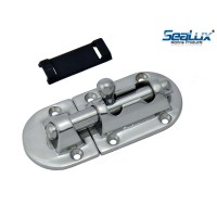 SeaLux Marine 316 Stainless Steel 3-5/8" Heavy Duty Locker Latch Slide Barrel Bolt for Marine Boat Window/Door / Hatch,