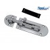 SeaLux Marine 316 Stainless Steel 3-5/8" Heavy Duty Locker Latch Slide Barrel Bolt for Marine Boat Window/Door / Hatch,