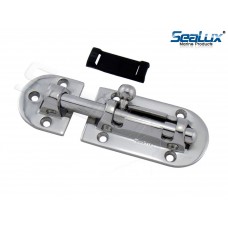 SeaLux Marine 316 Stainless Steel Heavy Duty 4-1/4" Locker Latch Slide Barrel Bolt for Marine Boat Window/Door / Hatch, Available in 3-5/8", 4-1/4" and 5/1/4"