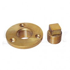 SeaLux Underwater Brass Garboard Drain Plug Kit