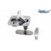 SeaLux Heavy Duty Cast 316 Stainless Steel Compression Rectangular Flush Mount Hatch Latch Lift Handle Large -Flange: 3-7/8" x 3"