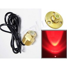 SeaLux Boat Underwater Garboard Drain Plug Only RED LED Light