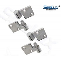 SeaLux Marine Cast 316 Stainless Steel Heavy Duty Take-Apart Removable Hinges (2 LEFT SIDE) for Companionway Door and Panels for Boats, RV