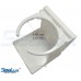 Plastic White Fold Down Adjustable Drink Holder