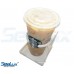 Plastic White Fold Down Adjustable Drink Holder