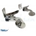 SeaLux 316 Stainless Steel Angled Cushioned Door Holder 3.5"