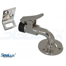 SeaLux 316 Stainless Steel Angled Cushioned Door Holder 3.5"