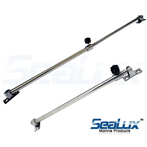 SeaLux Stainless Steel Heavy Duty Telescoping Hatch/Window Adjuster and ...