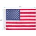 SeaLux Marine 13" x 21" Embroidered Stars, Sewn Stripes and Brass Grommets United States / American Flag for Boat and Outdoor use