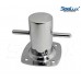 SeaLux Marine 316 SS 4" Samson Post Cross Bollard Cleat/ Mooring Bit with 3-5/8" Base Plate