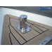 SeaLux Marine 316 SS 4" Samson Post Cross Bollard Cleat/ Mooring Bit with 3-5/8" Base Plate