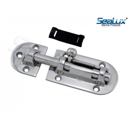 SeaLux Marine Grade 304 Stainless Steel Strap Hinge - 7-1/8" X 1-5/8", Heavy Duty For Boats