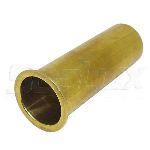 SeaLux Marine 3 Long Brass Drain Tube in 1 Dia. or 1.25 Dia. for