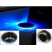 Stainless steel Drink Holder with illuminated BLUE LED Ring Belt (Sold as Each)